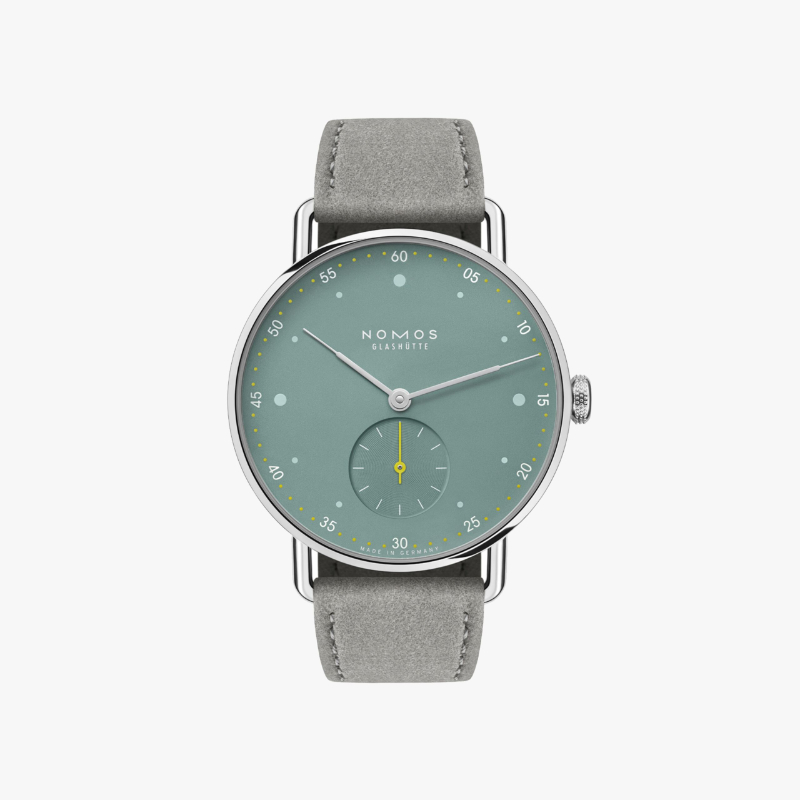 Nomos Glashuette Metro 33 Sage Watch