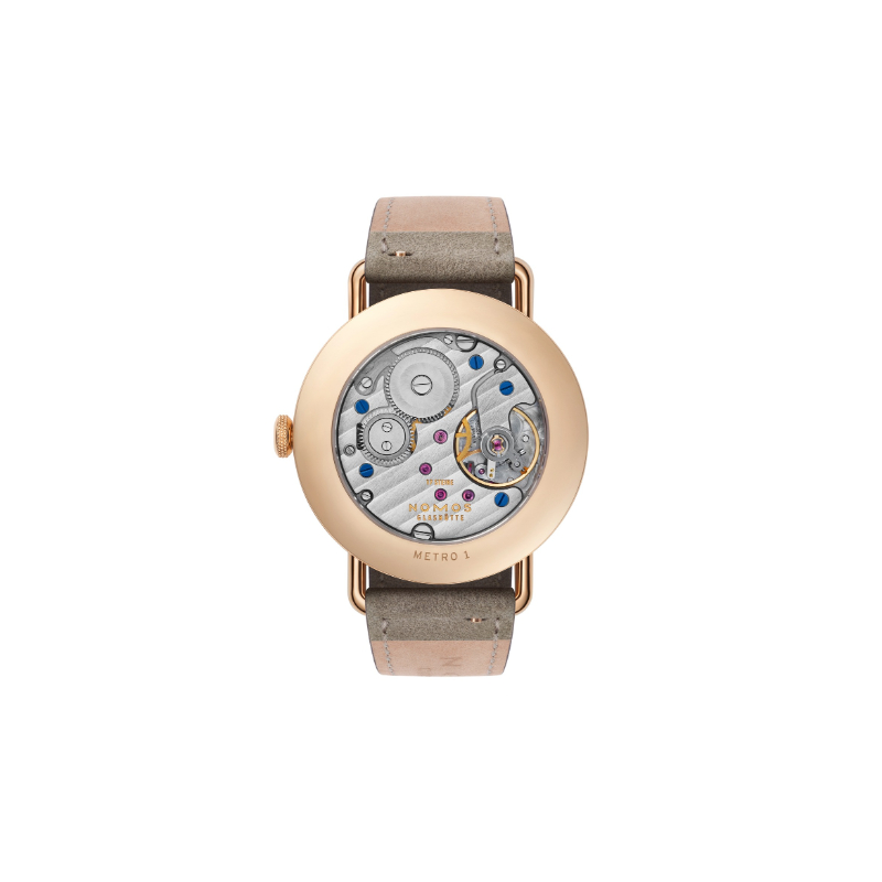 NOMOS Glashütte Metro Rose Gold Neomatik 39 Watch