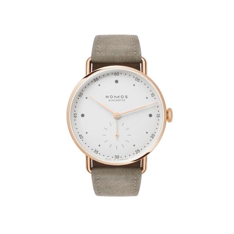 Nomos Glashuette Metro Rose Gold 33 Watch