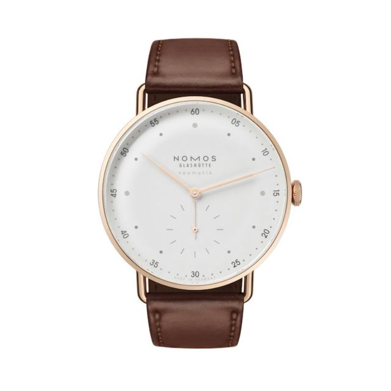 Nomos Glashuette Metro Rose Gold Neomatik 39 Watch