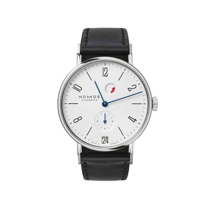 Nomos Glashuette Tangente Date Power Reserve Watch