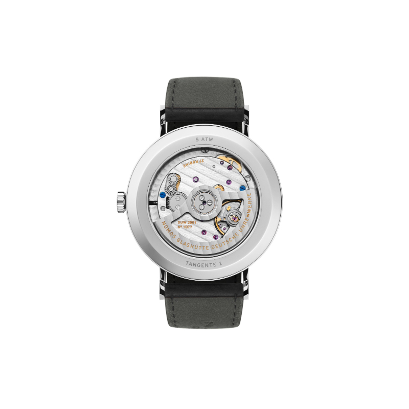 NOMOS Glashütte Tangente Neomatik 39 Platinum Gray Watch