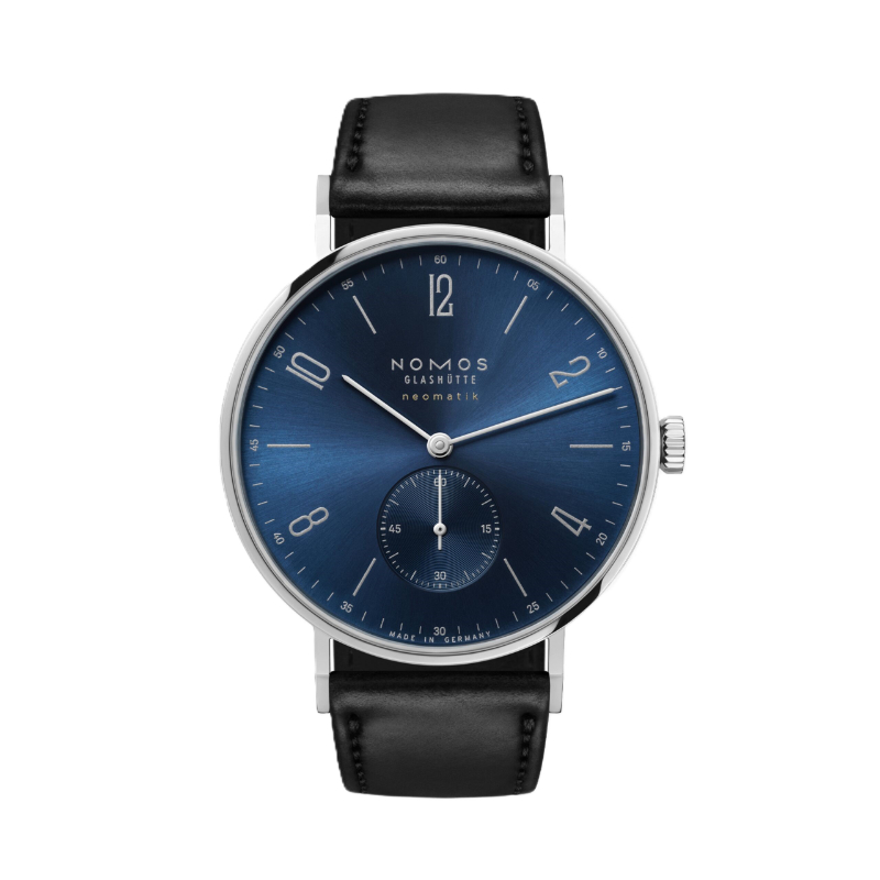 Nomos Glashuette Tangente Neomatik 39 Blue Gold Watch