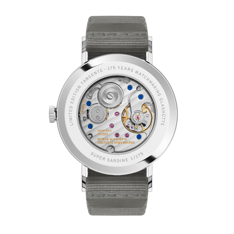 Tangente 38 Datum Super Sardine 175 Years Watchmaking Glashütte