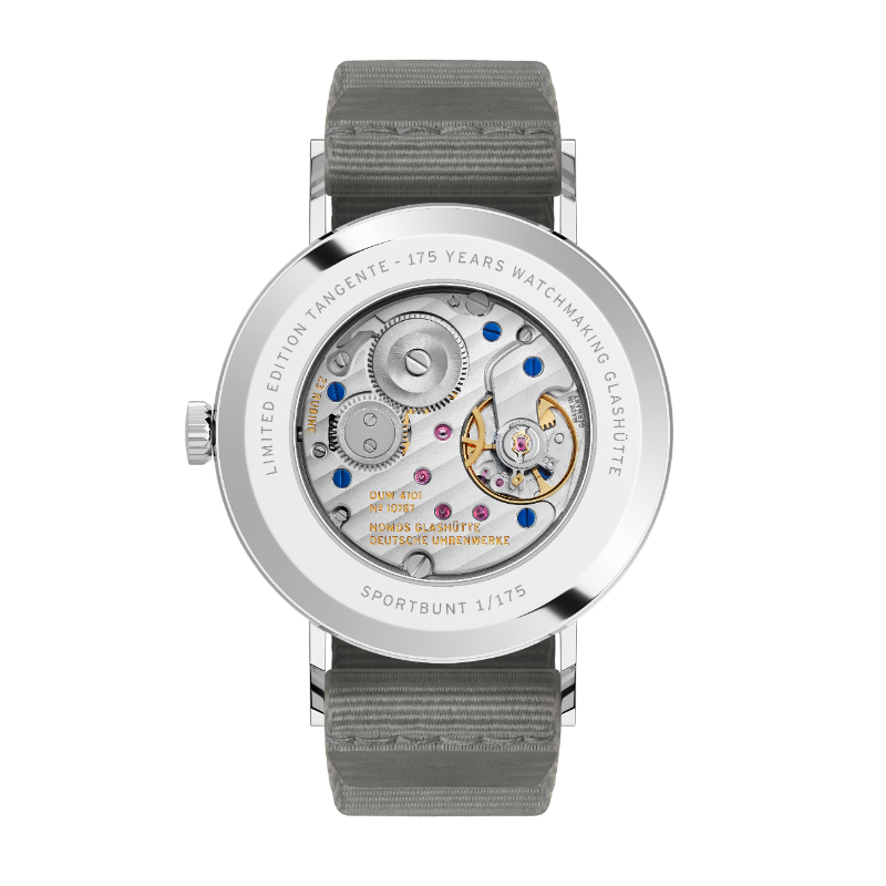 Tangente 38 Datum Sportbunt 175 Years Watchmaking Glashütte