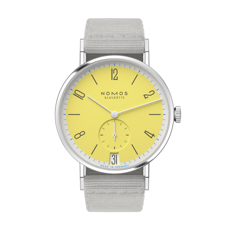 Tangente 38 Datum Kanari 175 Years Watchmaking Glashütte