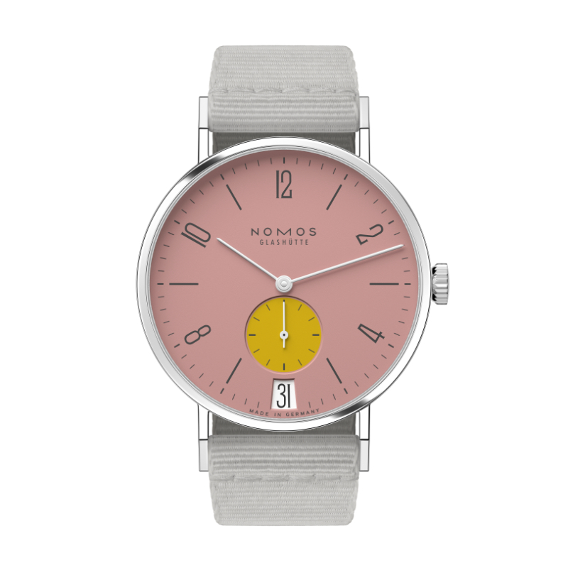 Tangente 38 Datum Bubblegum 175 Years Watchmaking Glashütte