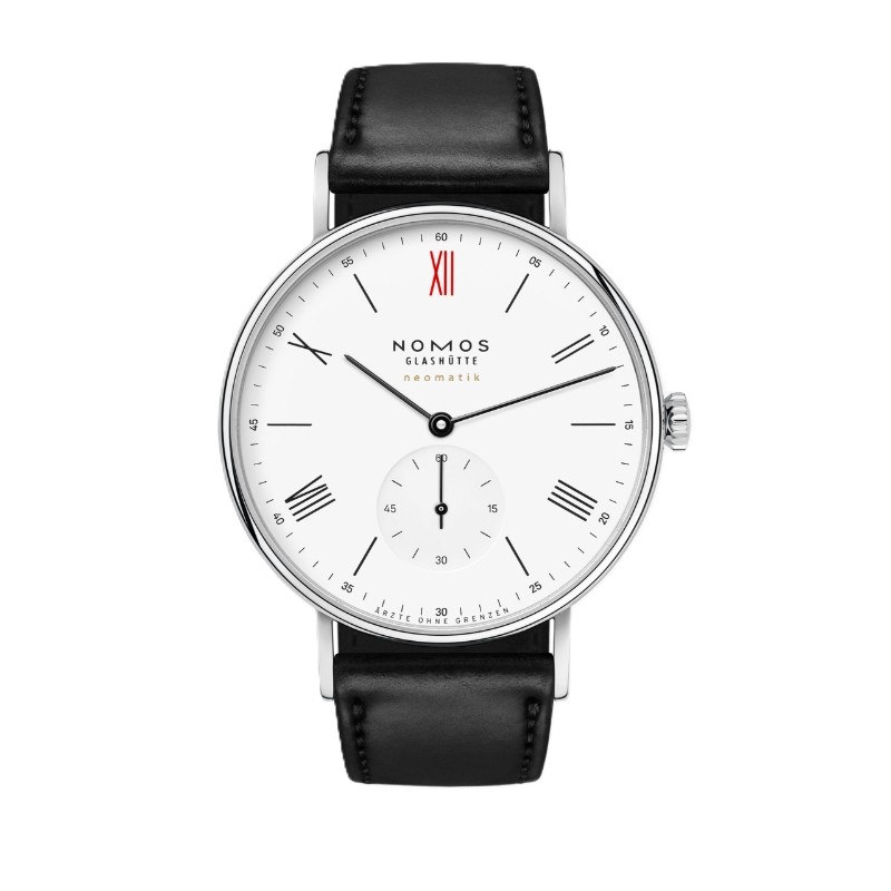 NOMOS Glashütte Ludwig neomatik 39 für Ärzte ohne Grenzen