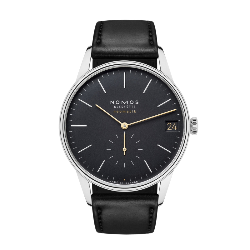 NOMOS Glashütte Orion Neomatik 41 Date New Black Watch