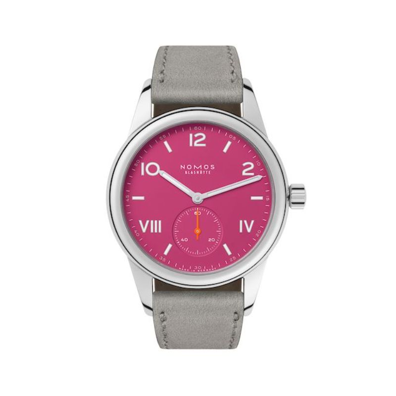 Nomos Glashuette Club Campus Deep Pink Watch