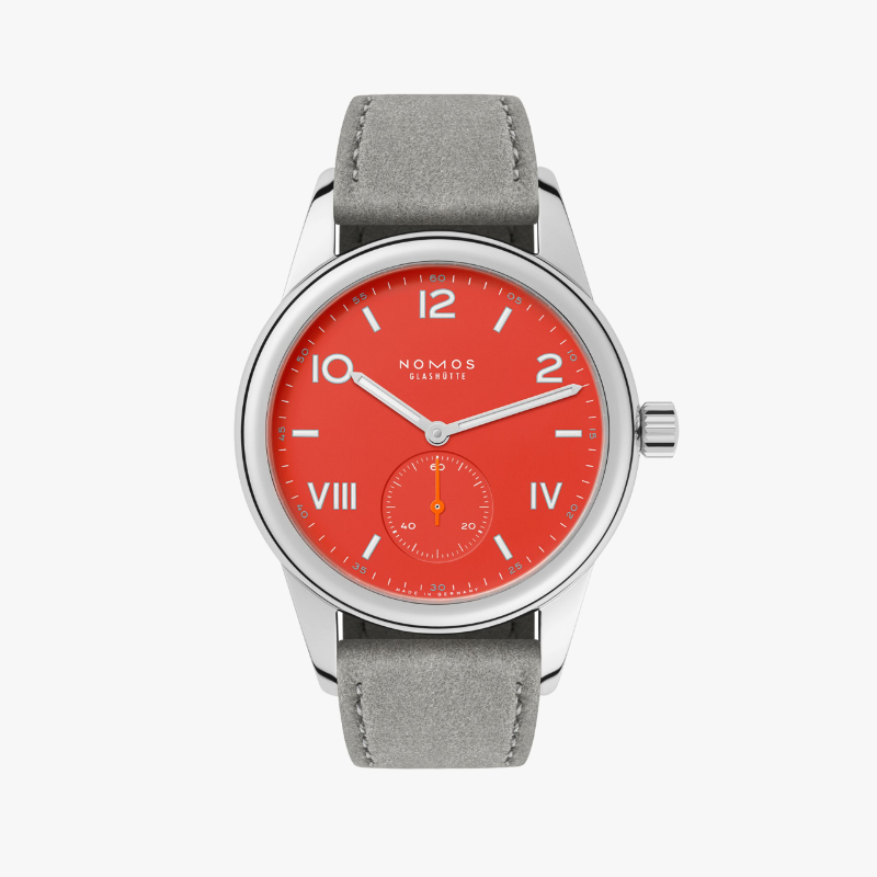 Nomos Glashuette Club Campus Nonstop Red Watch