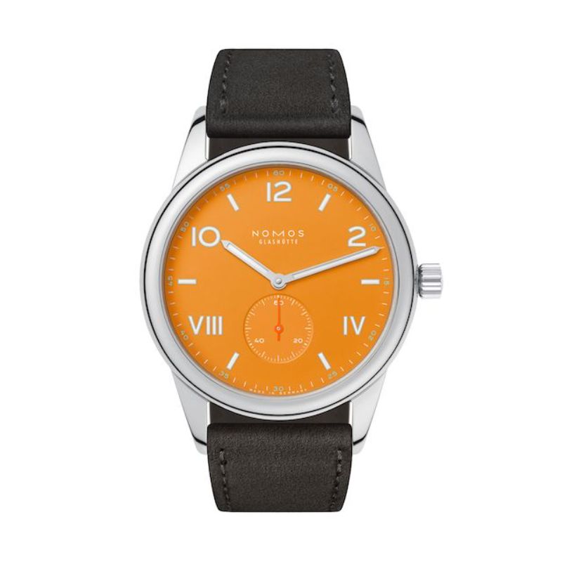 Nomos Glashuette Club Campus 38 Future Orange Watch