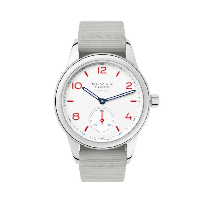 Nomos Glashuette Club Neomatik Siren White Watch