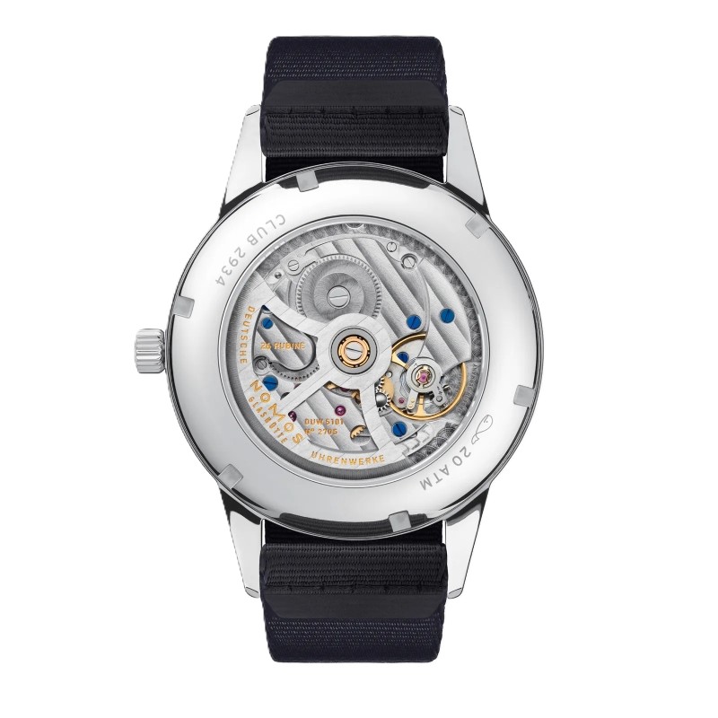 NOMOS Glash&uuml;Tte Club Automatic Date Watch