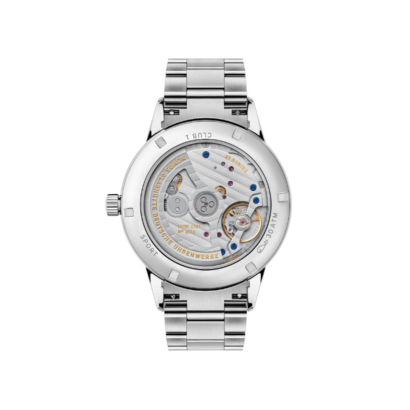 NOMOS Glashütte Club Sport Neomatik 42 Date Blue Watch
