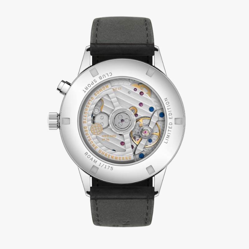NOMOS Glash&uuml;tte Club Sport neomatik Worldtimer Roam