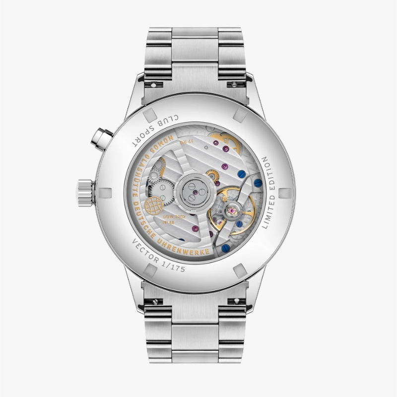 NOMOS Glash&uuml;tte Club Sport neomatik Worldtimer Vector