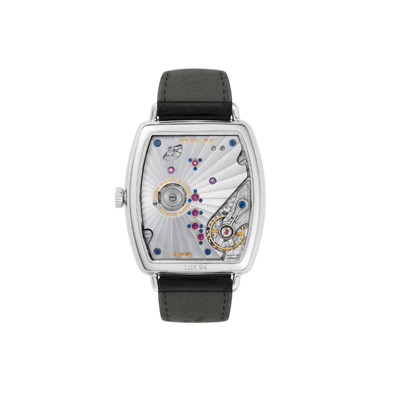 NOMOS Glashütte Lux White Gold Light Watch