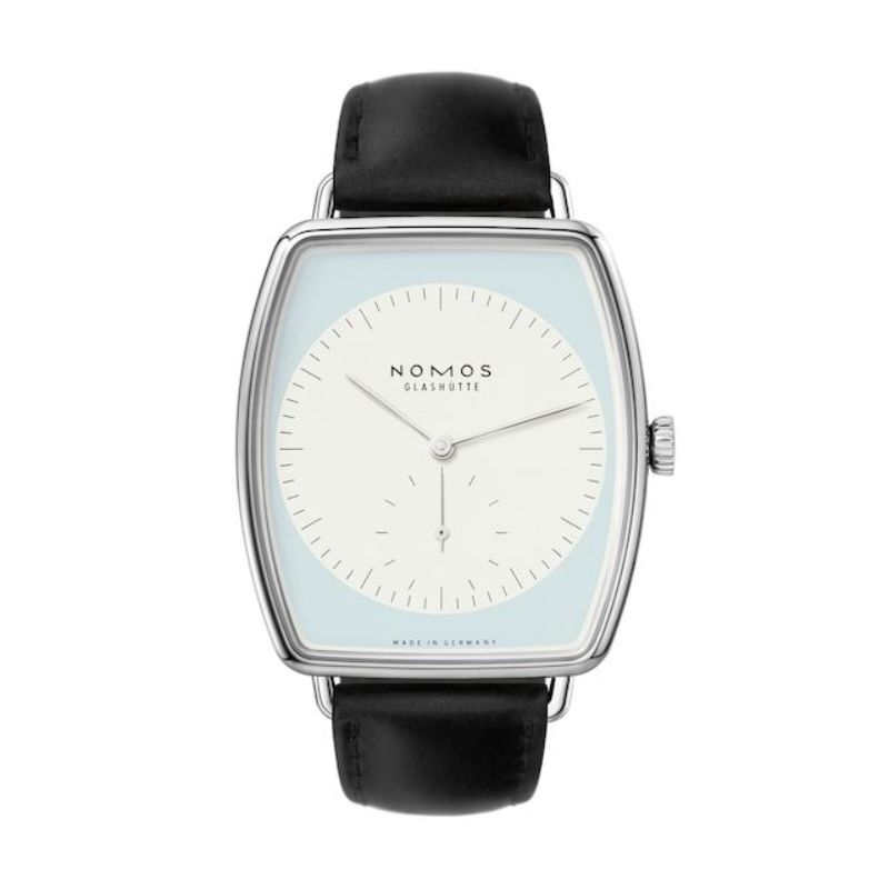 Nomos Glashuette Lux White Gold Watch