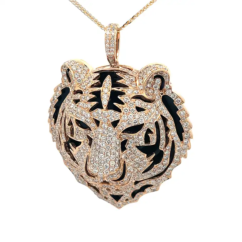 Elegant Tiger Pendant