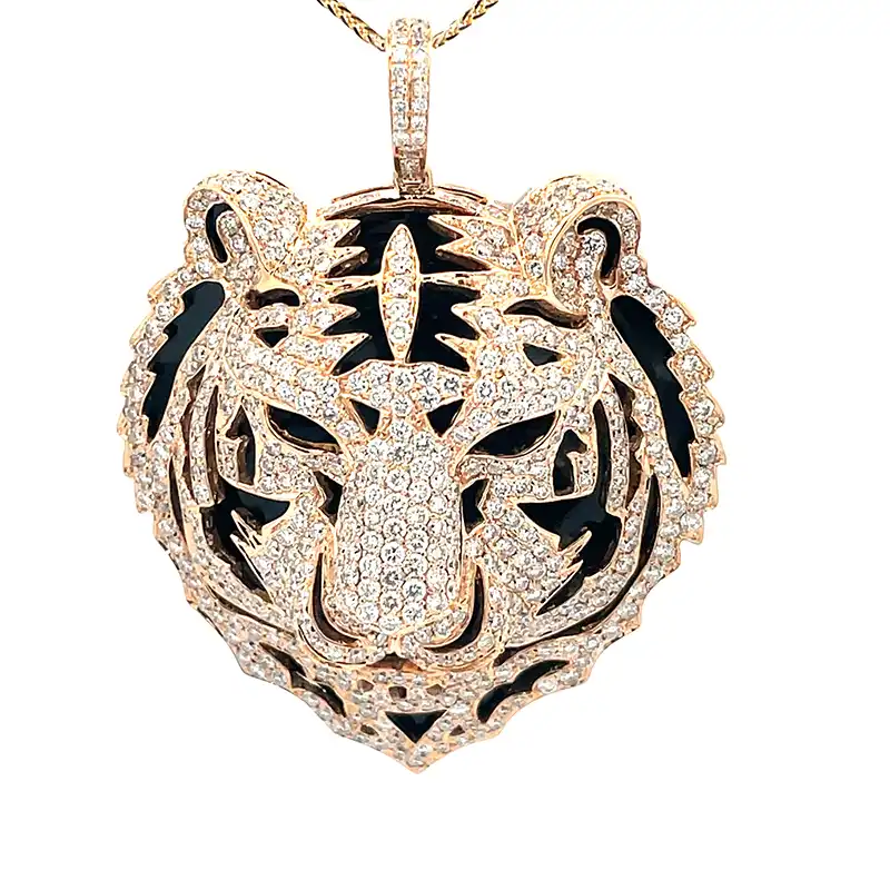 Elegant Tiger Pendant
