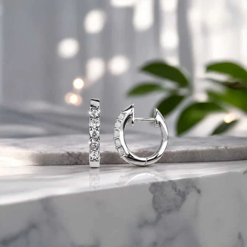 Subline n sleek Diamond Earrings