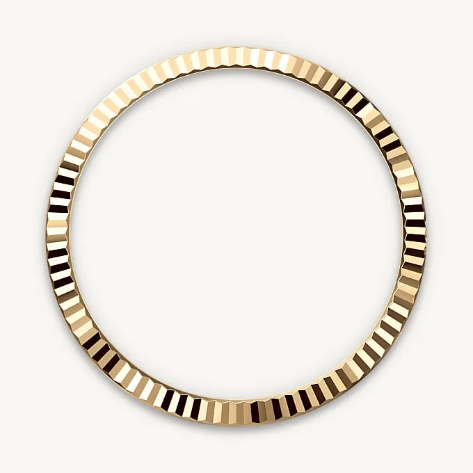 Fluted bezel
