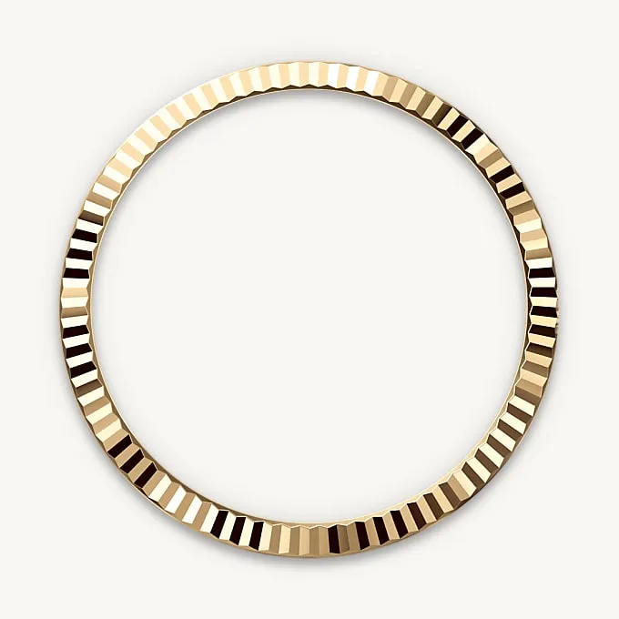 Fluted bezel