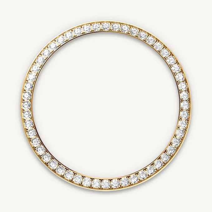Diamond-set bezel