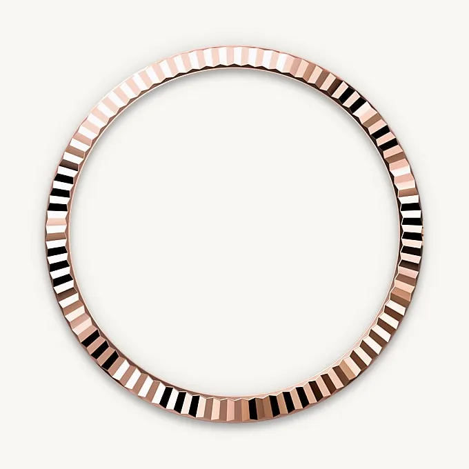 Fluted bezel