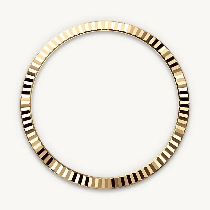 Fluted bezel