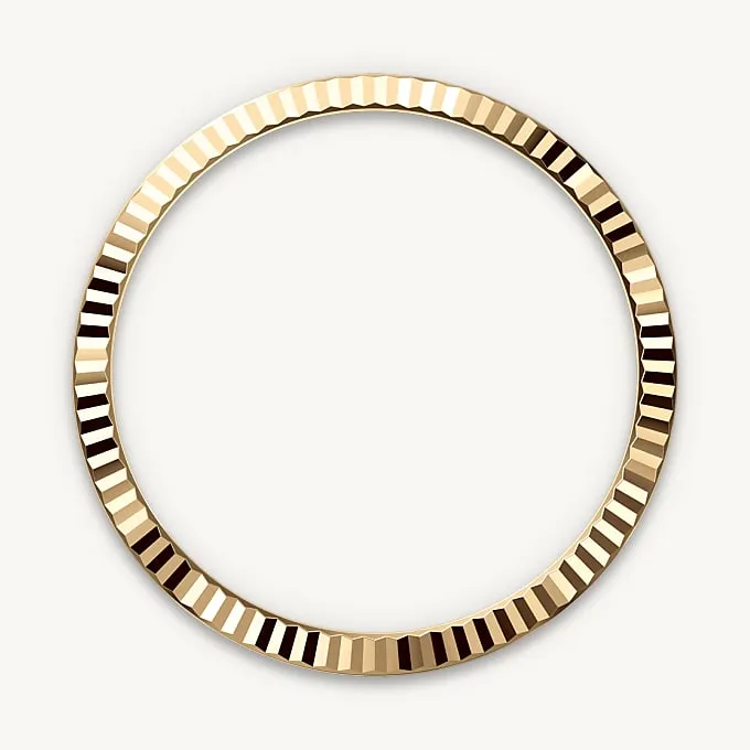 Fluted bezel