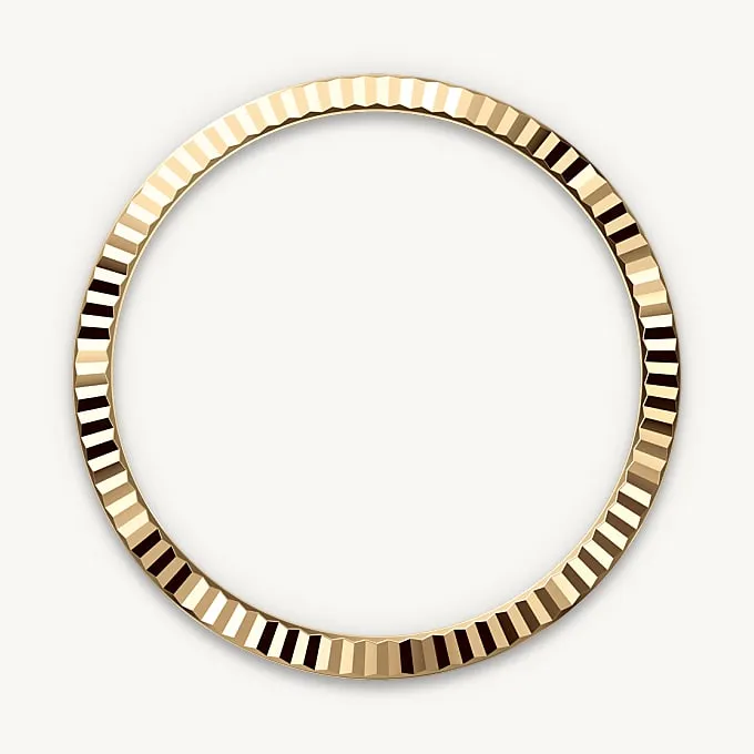 Fluted bezel