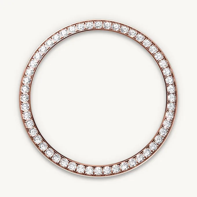 Diamond-set bezel
