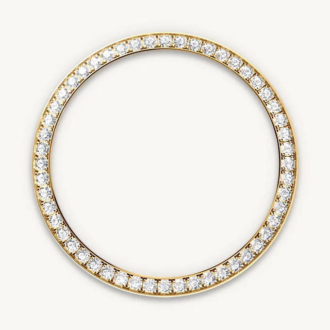 Diamond-set bezel