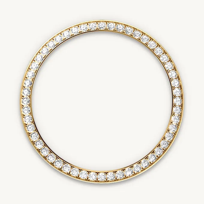Diamond-set bezel