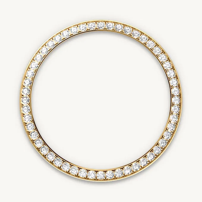 Diamond-set bezel