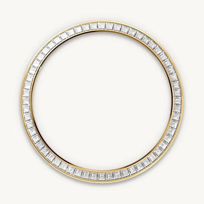 Diamond-set bezel