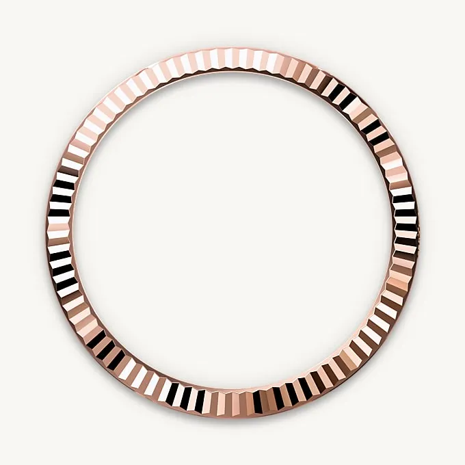Fluted bezel