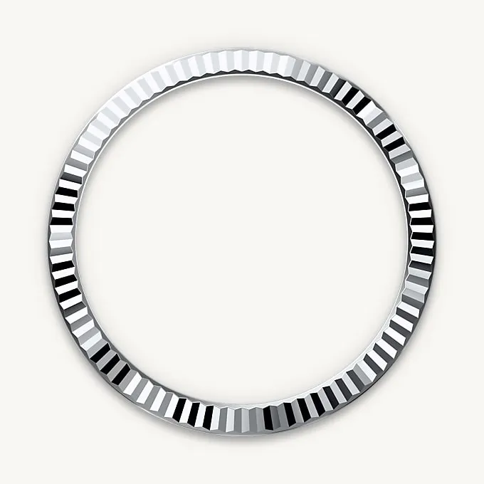 Fluted bezel
