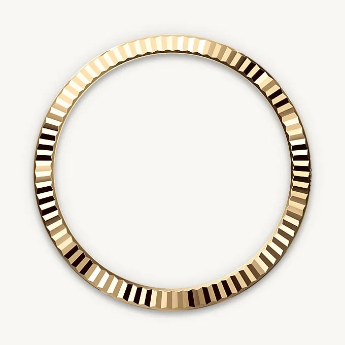 Fluted bezel