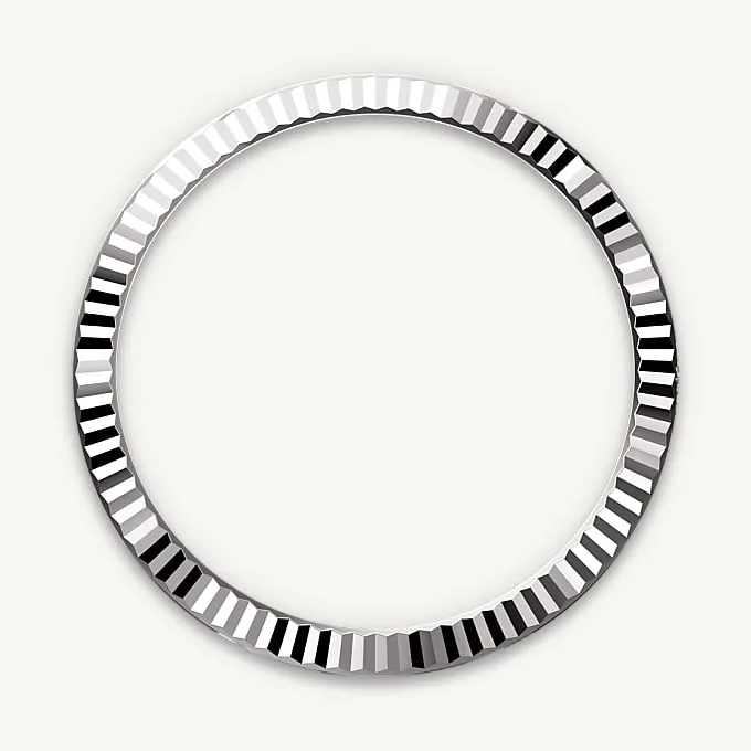 Fluted bezel