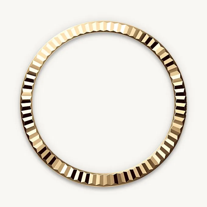 Fluted bezel