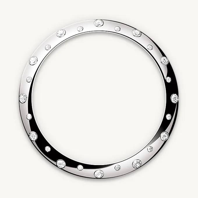 Diamond-set bezel