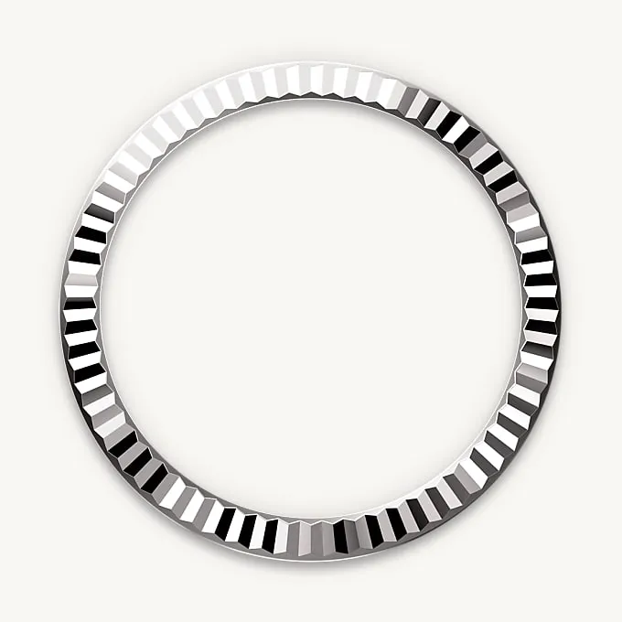Fluted bezel