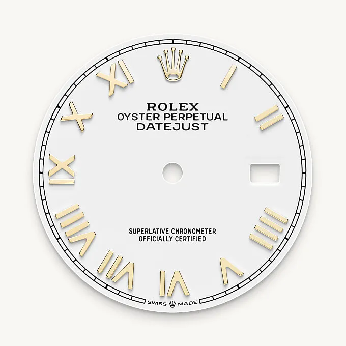 White dial