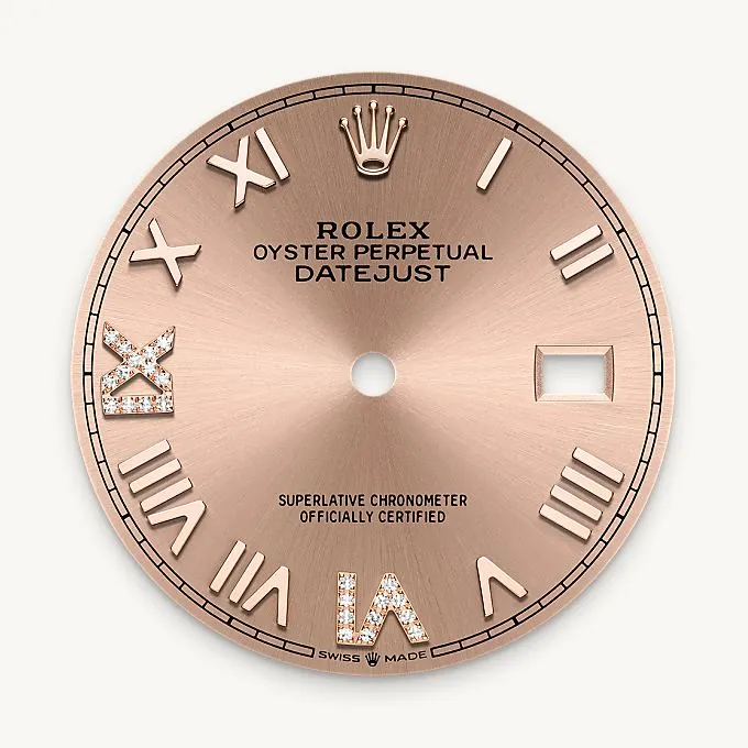 Rosé-colour dial