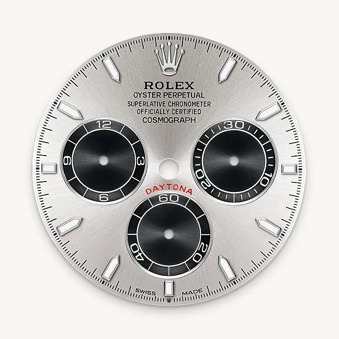 Steel and bright black dial