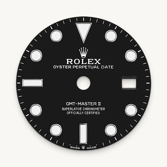Black dial