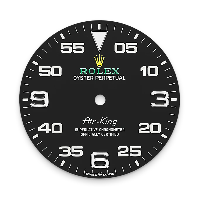 Black dial
